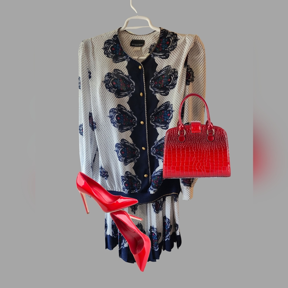 CB Collections Vintage 2-Piece Skirt Set